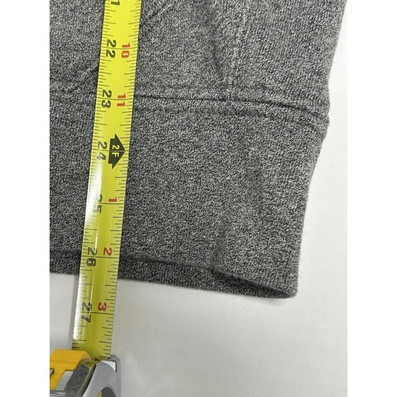 Polo Ralph Lauren Hoodie Men's XL Fleece Lined Full-Zip Heather Gray Green Logo - Picture 5 of 11